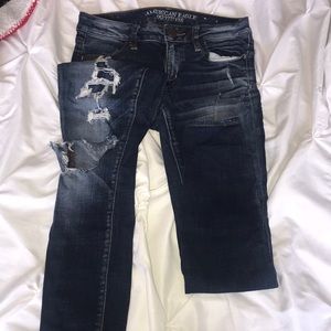 American Eagle distressed jeans